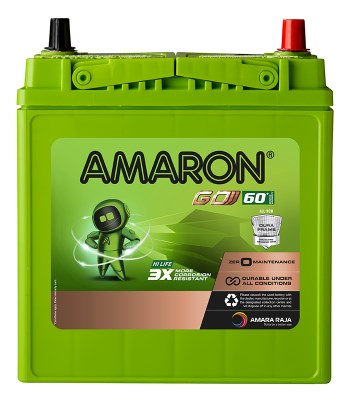 AMARON GO Automotive Battery - 38B20R (AAM-GO-00038B20R)